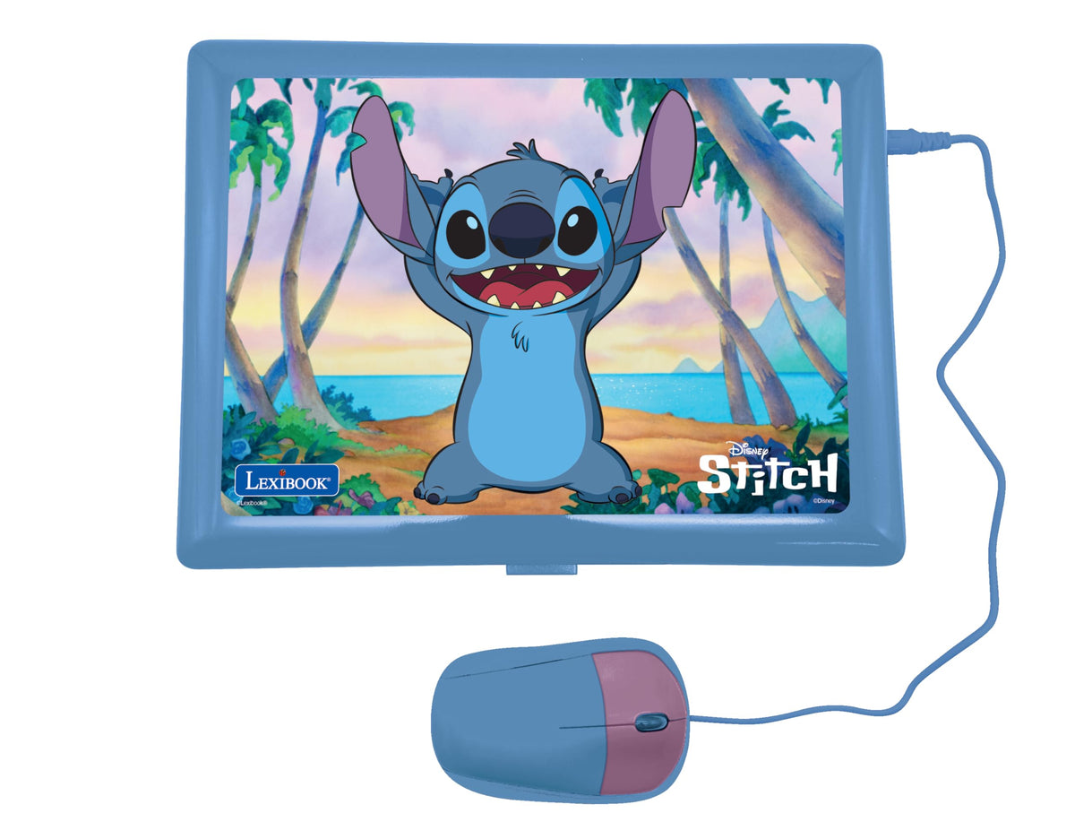 Lexibook Disney Stitch keyboard and mouse boost interactive learning and play