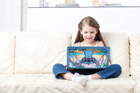 Lexibook Disney Stitch travel-compact view emphasizes on-the-go learning