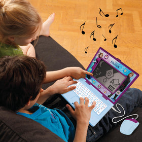 Lexibook Frozen laptop Snake and Maze games promote problem solving.