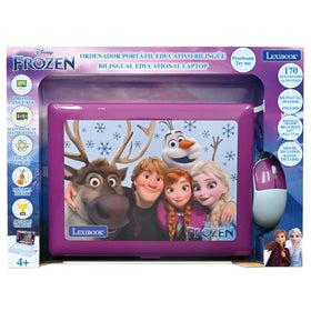 Lexibook Frozen laptop music mode fosters rhythm and listening skills.
