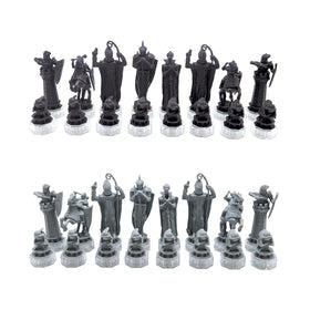 Lexibook Harry Potter chess board unfolded with a 33 cm playing surface.