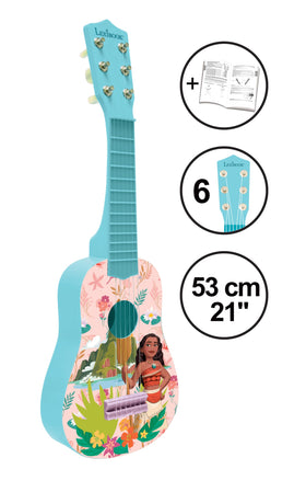 Lexibook Moana guitar 53cm compact size for small hands and easy handling