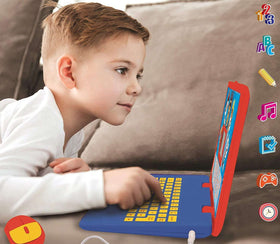LEXiBOOK Paw Patrol activities page—varied levels to practice math and reading.