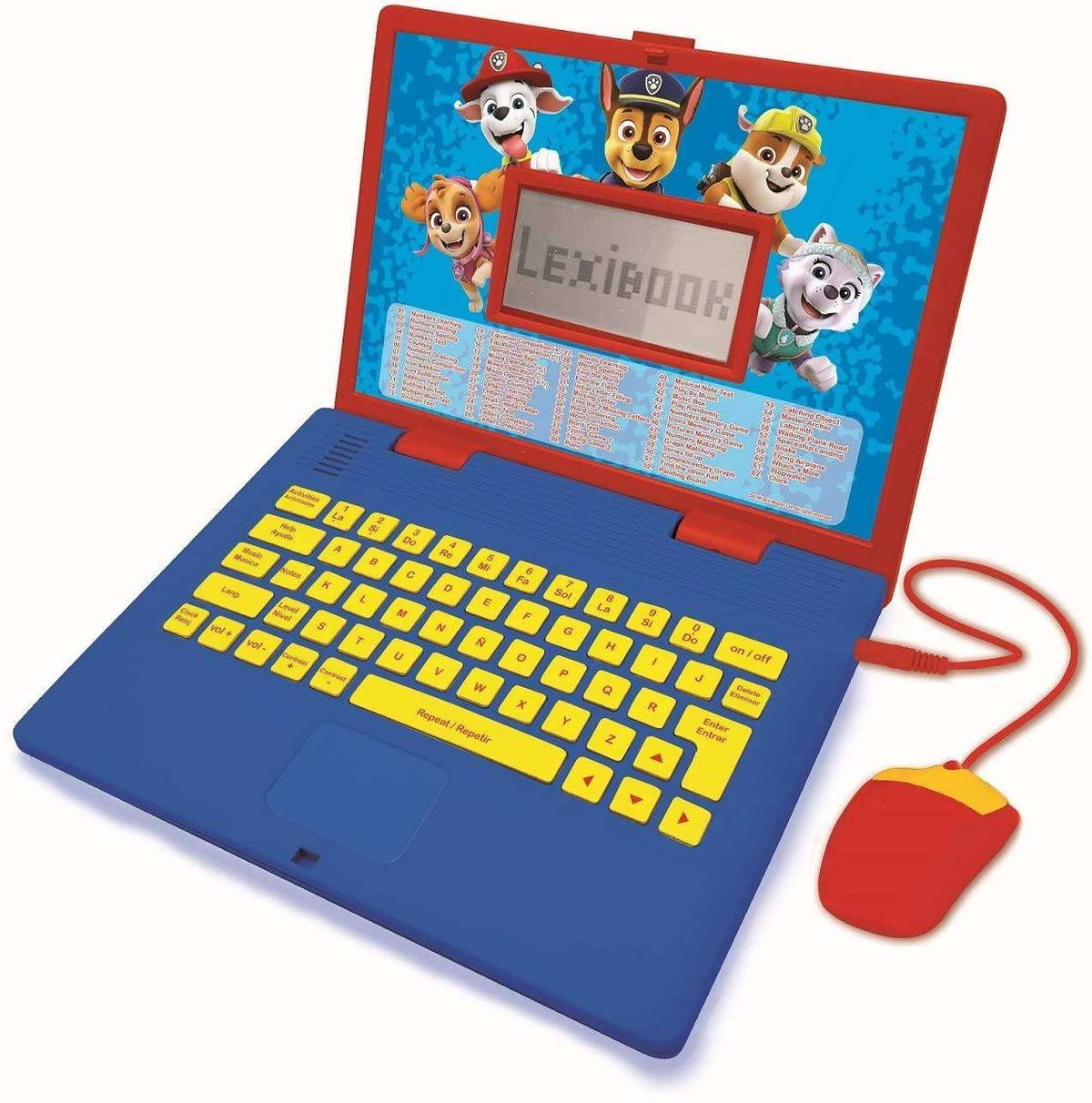 LEXiBOOK Paw Patrol laptop Chase—engaging early learning on the go.