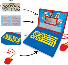 LEXiBOOK Paw Patrol LCD screen—animated visuals to keep kids engaged.