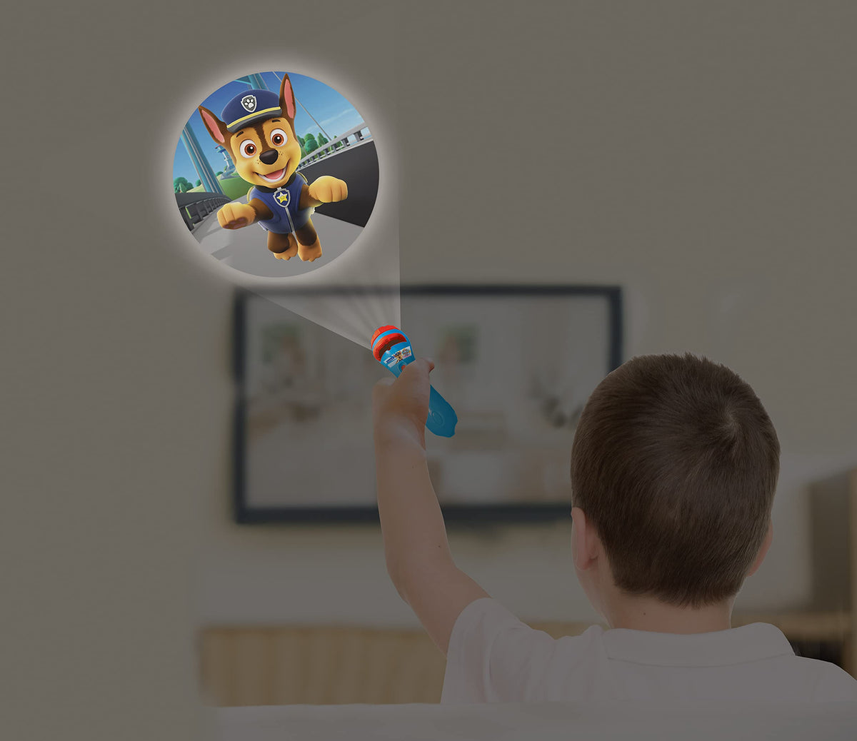 LEXiBOOK Paw Patrol torchlight mode offers soft illumination for night routines