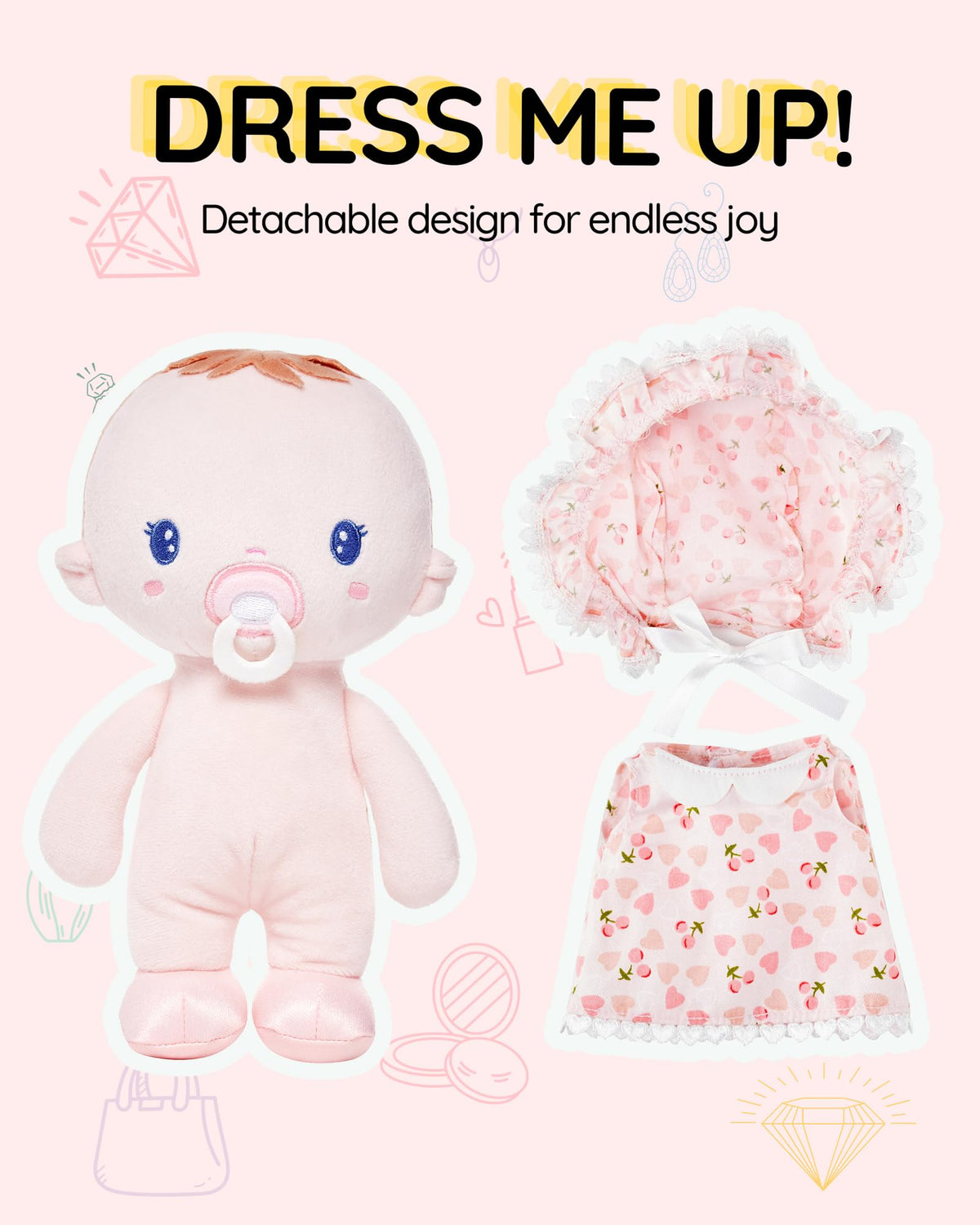 Durable stitching and safe design for active toddlers.