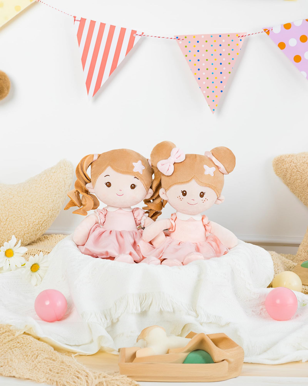 LeyaDoll kid-friendly playtime demonstrates nurturing pretend play with a doll.