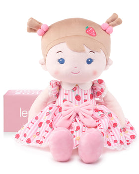 LeyaDoll soft baby doll 16-inch smiling face for comforting playtime