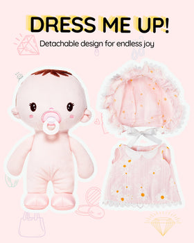LeyaDoll CPSIA-certified safety features ensure worry-free play.