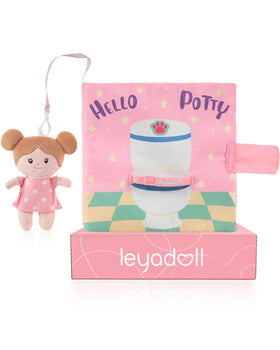 LeyaDoll Hello Potty interactive page for potty training and engagement
