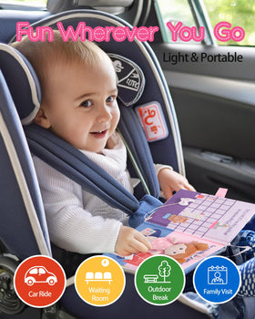 LeyaDoll movable elements encourage fine motor skills