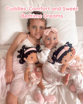 LeyaDoll soft materials delivering cozy snuggles during naptime