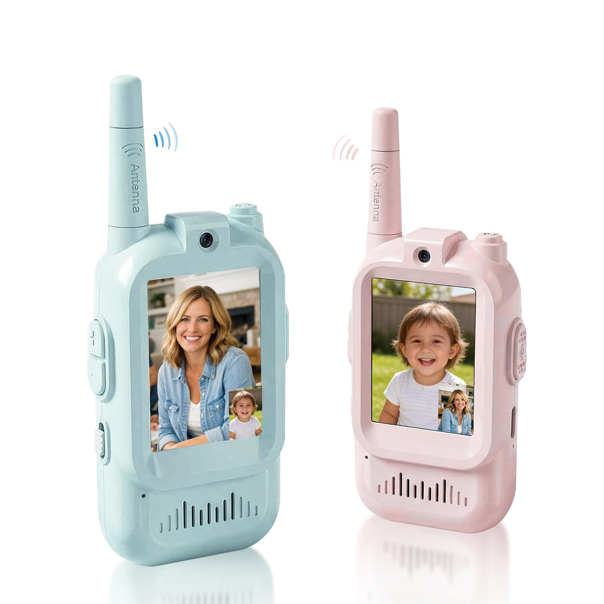 LEYMENCOJ video walkie camera front view for secure kid communication