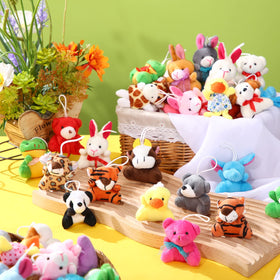 Leyndo 200-pcs stuffed animals set ideal for carnival prizes and prize boxes.