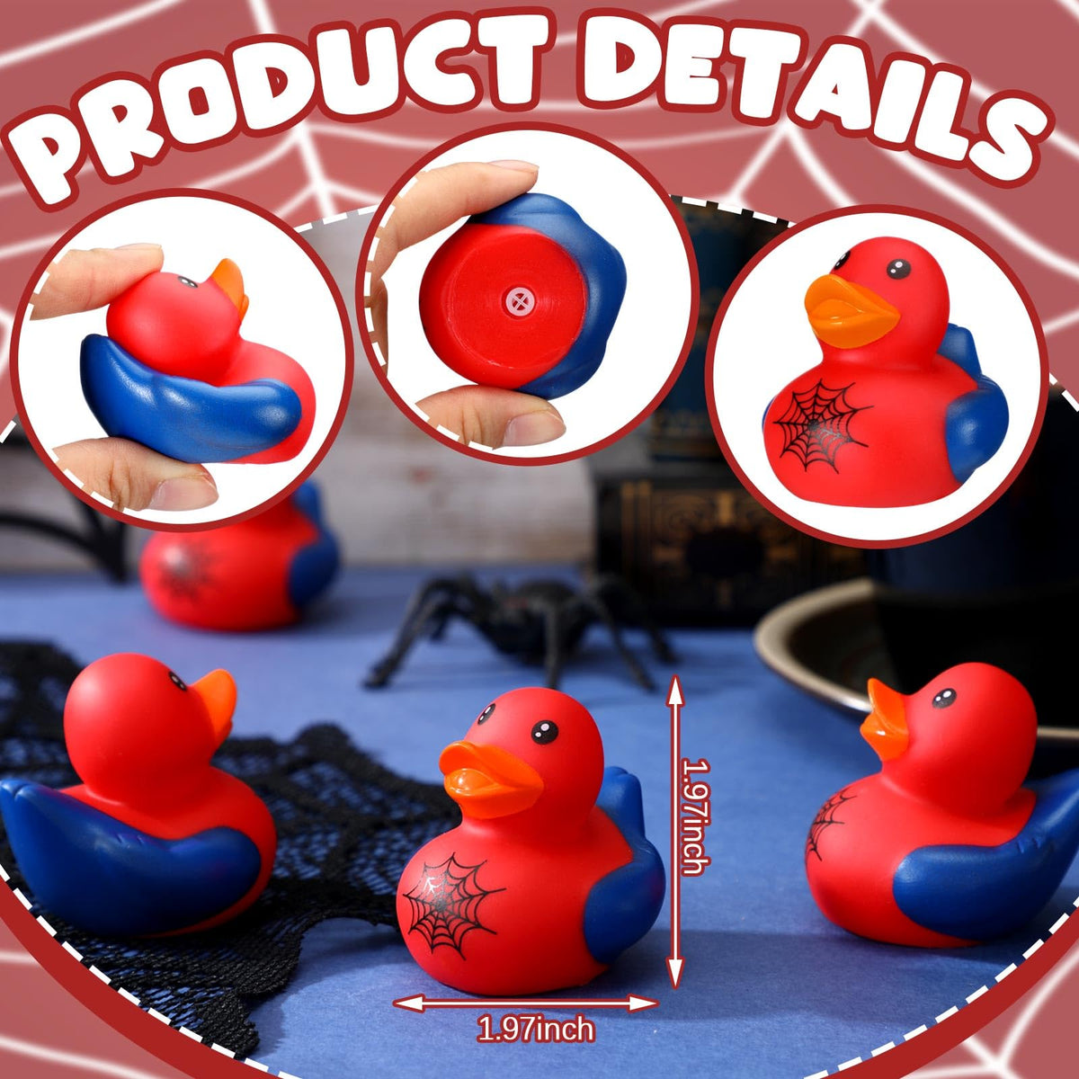 Leyndo bathtub-friendly ducks sized for little hands and easy grip