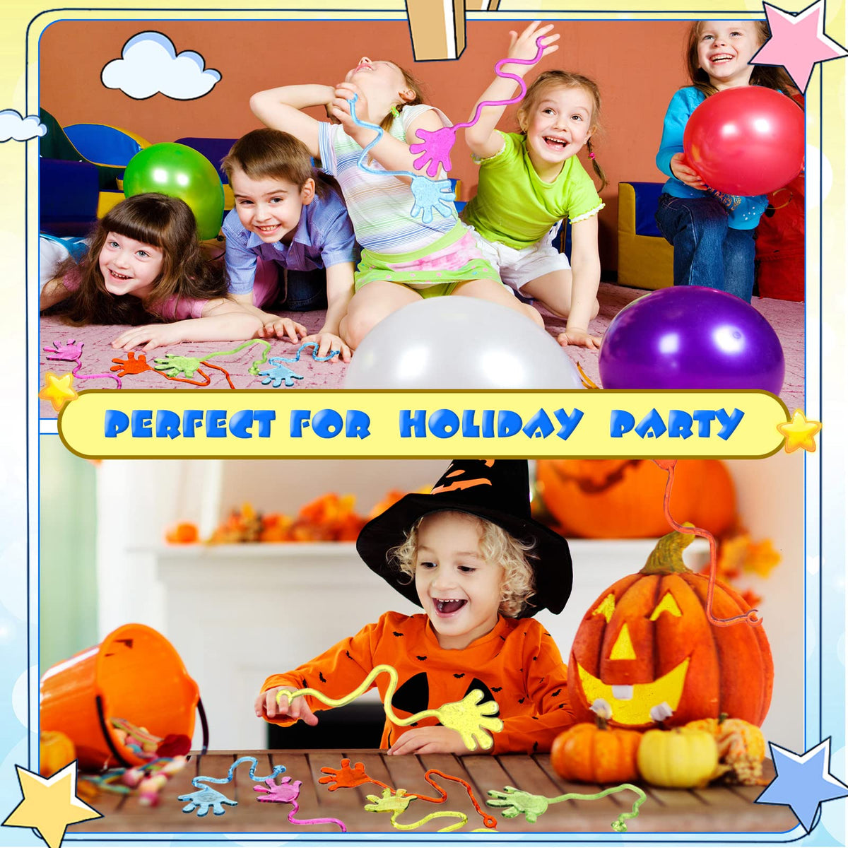 Leyndo classroom rewards sticky hands shown as fun learning toys