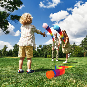 Leyndo soft-material comet ball offers safe, beginner-friendly throws.