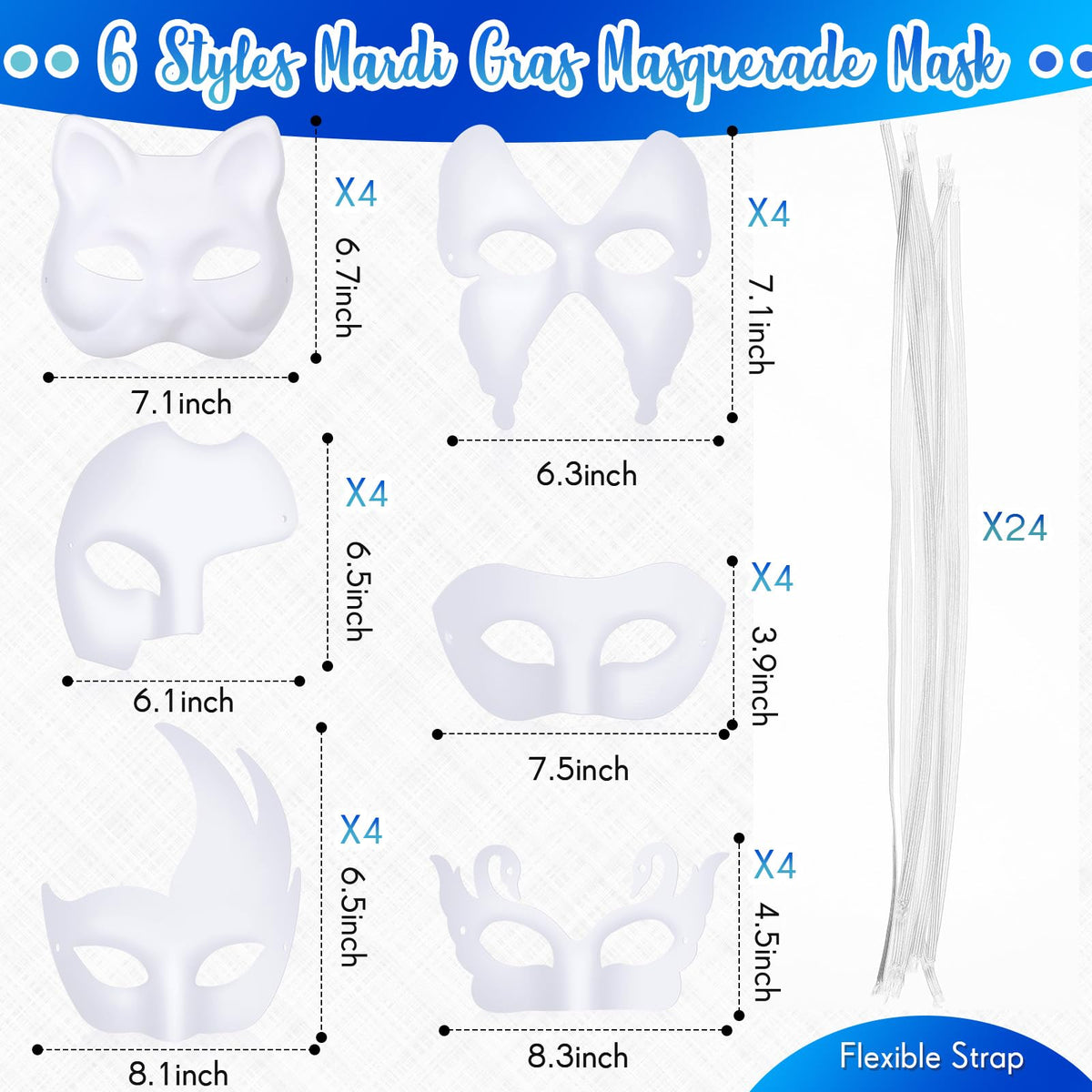 Leyndo half-face mask comfortable fit for long events