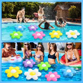 Leyndo Hoteam six-pack inflatable daisies brighten birthdays and weddings