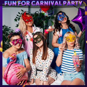 Leyndo Mardi Gras party accessory for festive cosplay