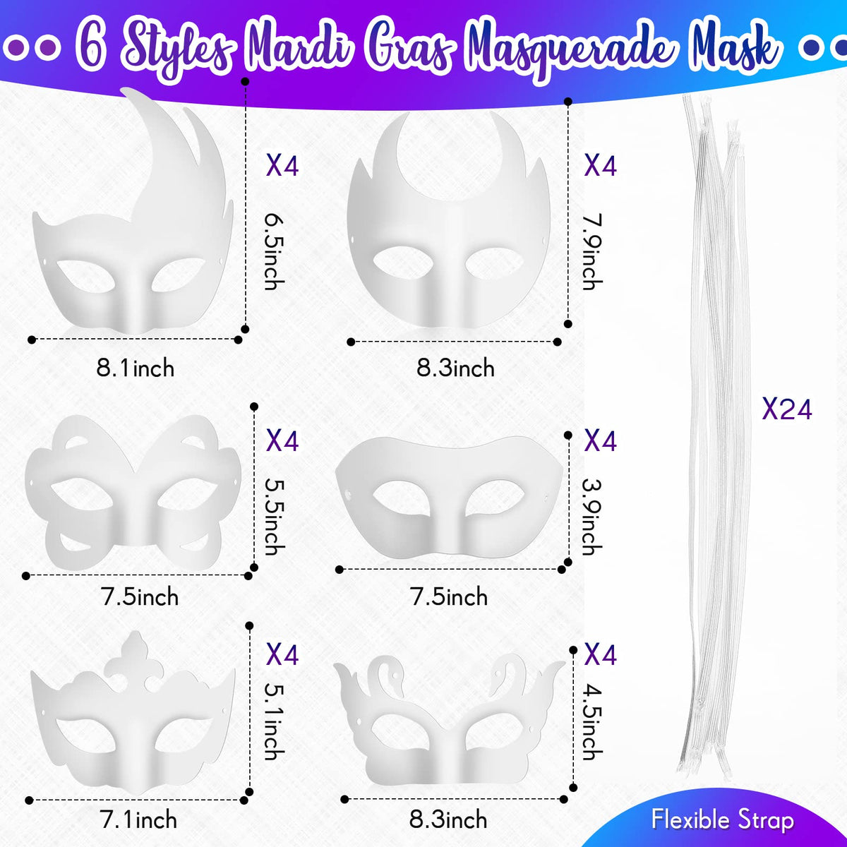 Leyndo mask with elastic strap stays secure during dancing and movement.