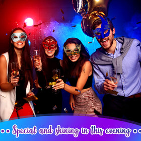 Leyndo paper mache masks are sturdy for multiple performances and keepsakes.