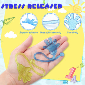 Leyndo sticky hands multi-color collection ready for playful use