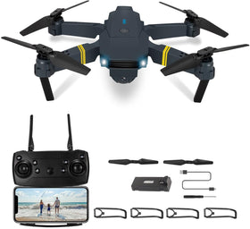 LEYOUDY drone foldable design for portable travel and storage.