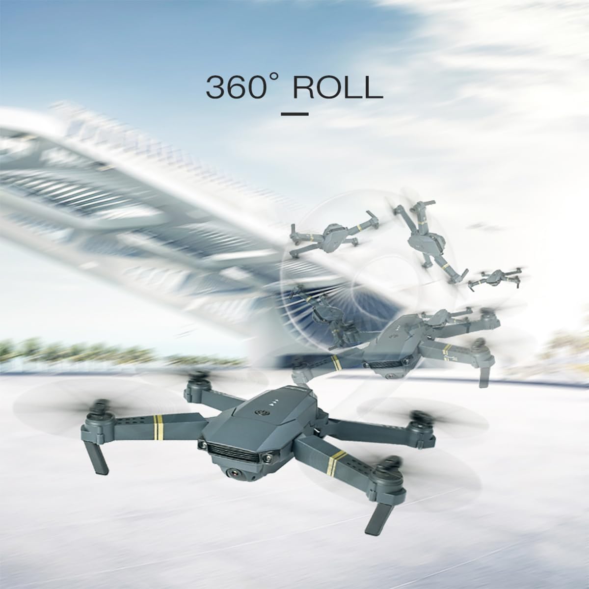 LEYOUDY drone headless mode ease of use for beginners.