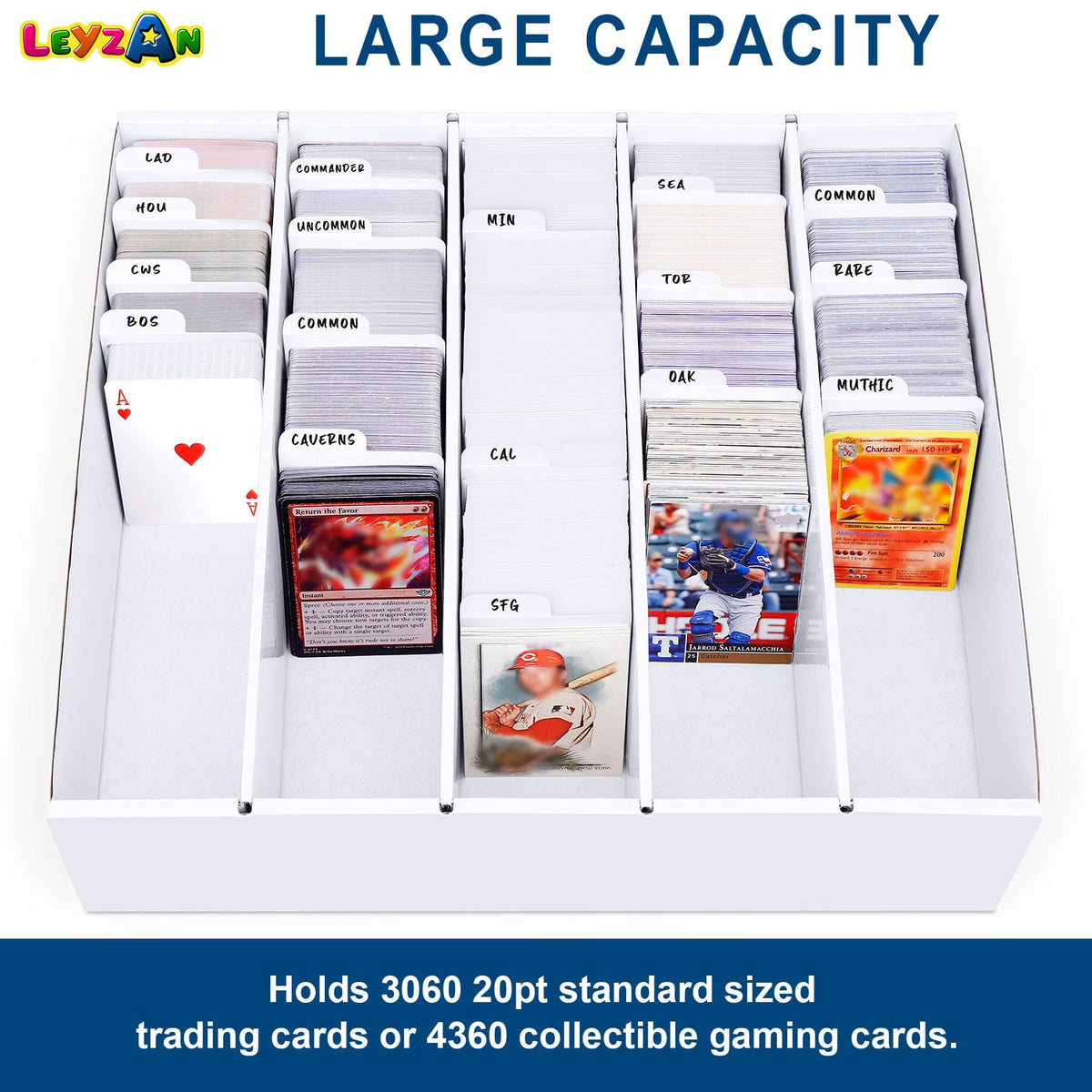 Leyzan four-pack set ideal for bulk storage and transport