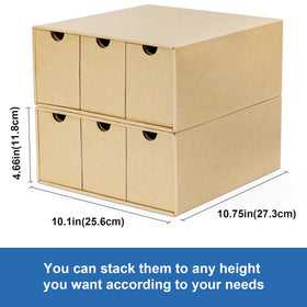 Leyzan Card Storage Box uses sturdy Australian kraft board for protection.