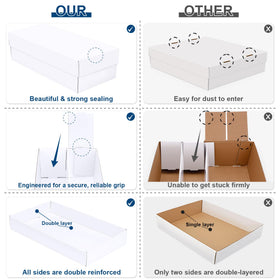 Leyzan organizer fits top loaders and standard cards for versatile storage.