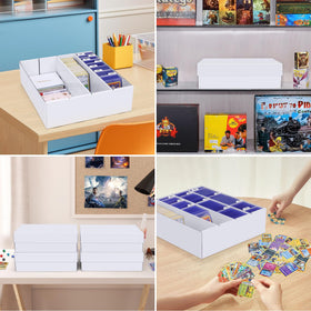 Leyzan two-pack image emphasizes bulk capacity and versatile card storage solution