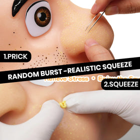 LFEX Nose simulator close-up shows realistic texture for immersive popping practice.