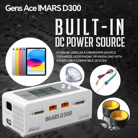 LFisprity Imars D300 input-output ports show flexible power setup