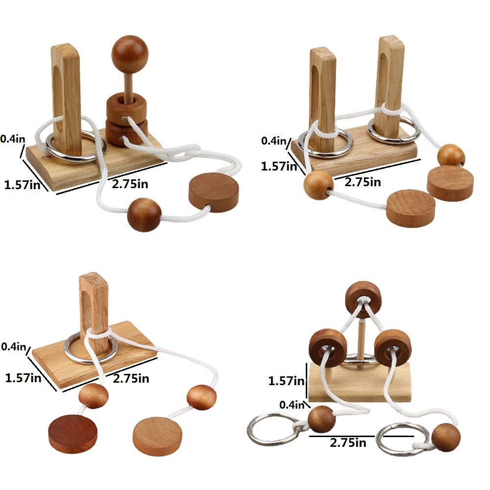 LFLQ Luban lock brain teaser with metal pieces shows quick disassembly