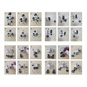 LFLQ wooden 3D brain teaser puzzle shown for group play and focus
