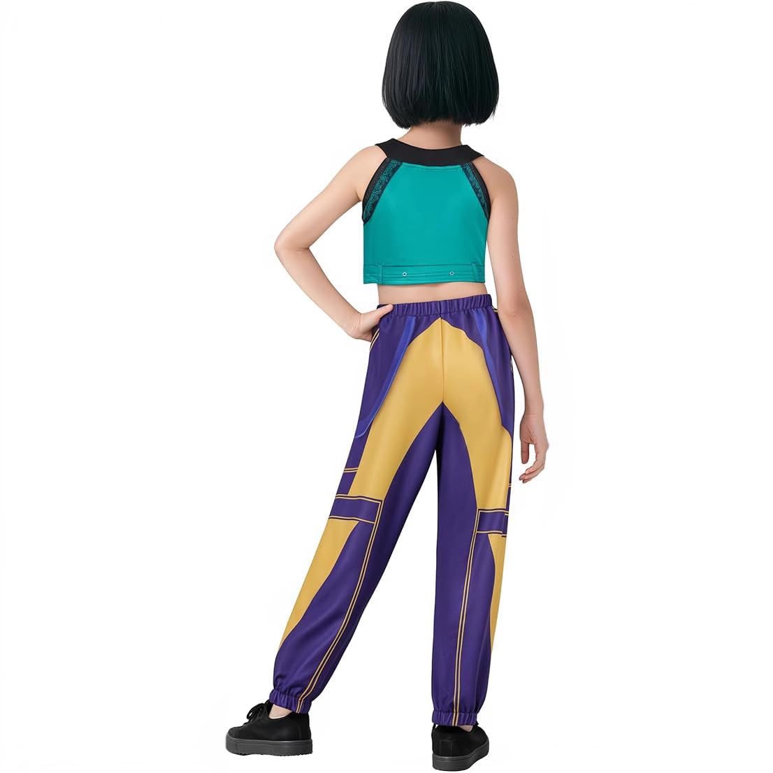 Lgandpg Zoey vivid print T-shirt, eye-catching design for stage-ready cosplay.