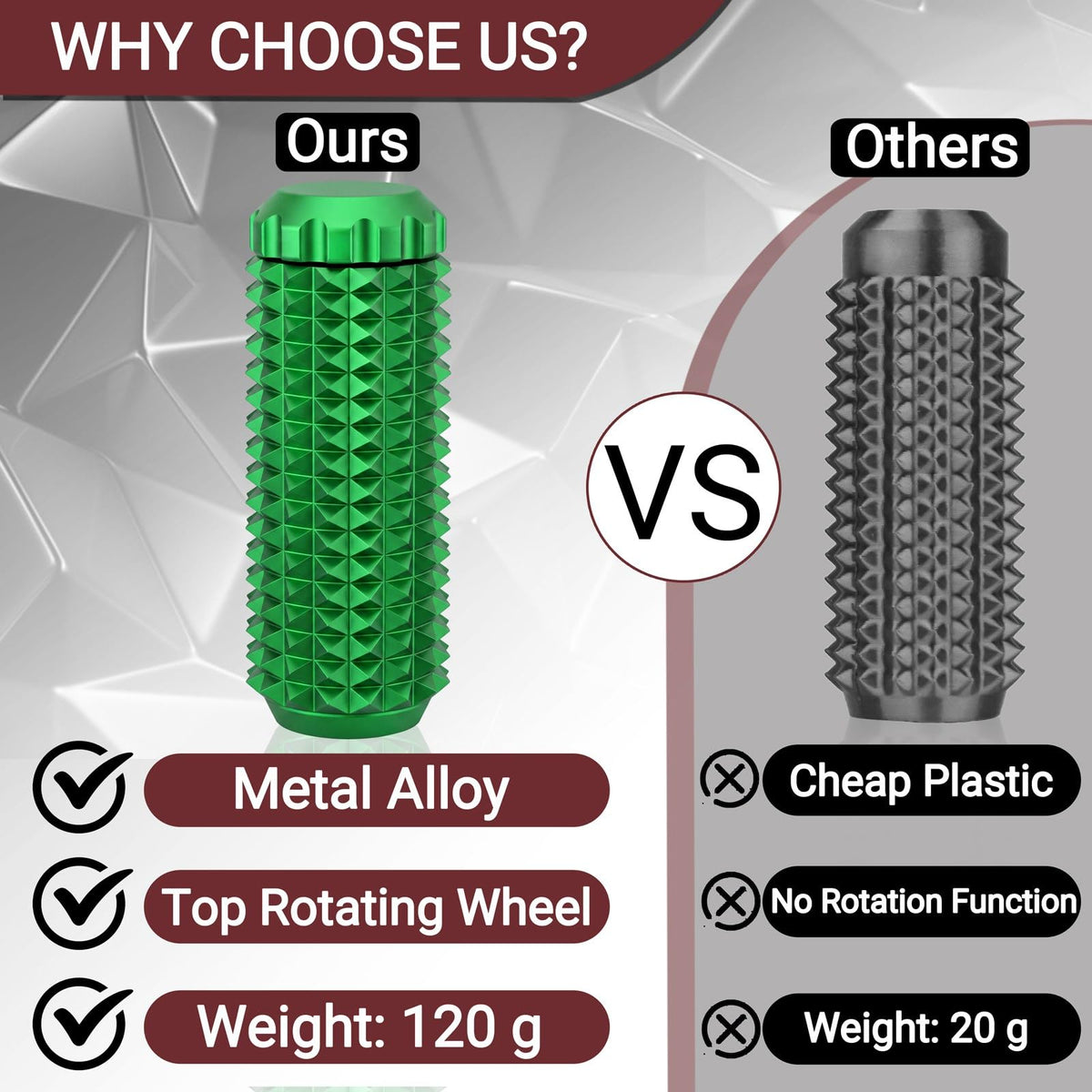 LGOUYGG Metal Little Ouchies travel-compact design ideal for on-the-go.