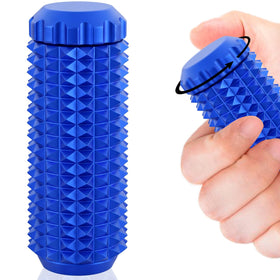 LGOUYGG Metal Little Ouchies spiky grip shown for focused stress relief at the desk