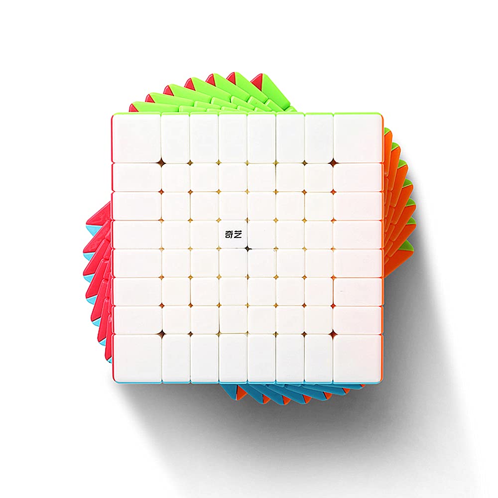LiangCuber 8x8 stickerless 70mm cube, clear look for fast solving