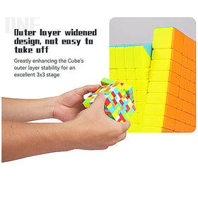 LiangCuber QY Speed Cube 9x9x9 core detail, sturdy construction