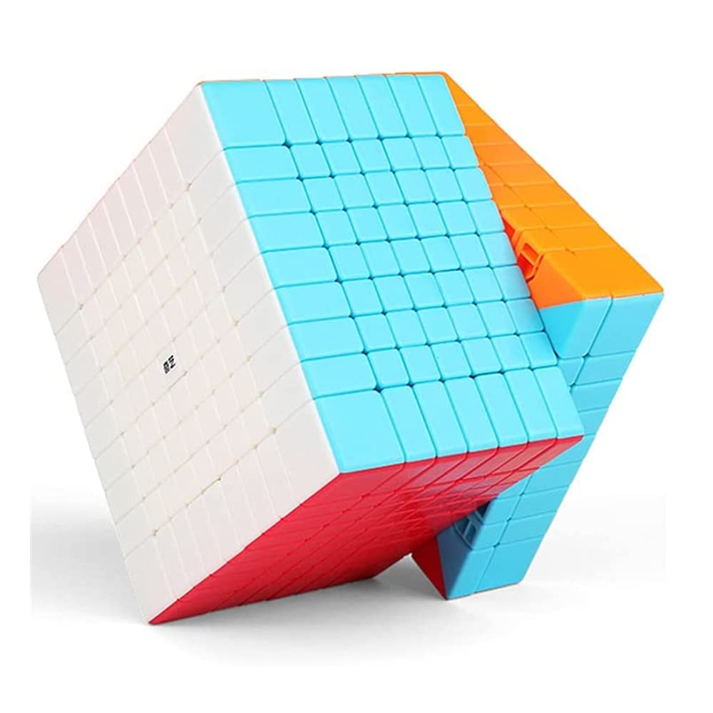 LiangCuber QY Speed Cube 9x9x9 side view, balanced feel for precise turns