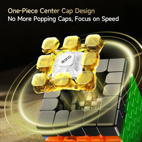 LiangCuber QY Toys 5x5 center-piece prevents cap loss.