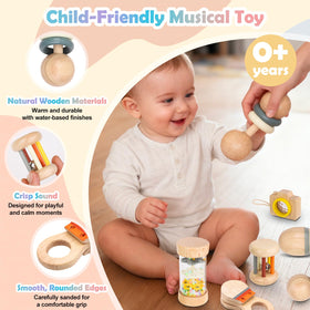 Liangding hand bell introduces gentle tones for early sound differentiation.