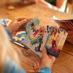 Libellud Dixit Disney Edition artwork close-up highlights colorful scenes fueling stories