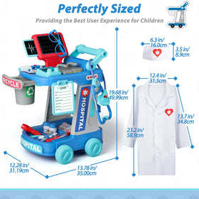 Liberry green doctor coat for costume play