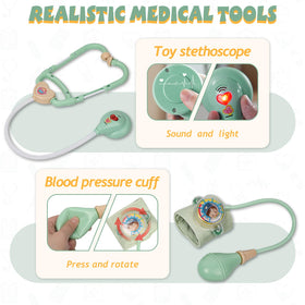 Liberry Doctor Kit dress-up costume encourages immersive role play and social skills