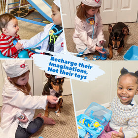 Liberry Doctor Kit educational play fosters creativity and social skills through role play